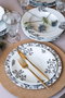 Hermia Juego de Vajilla de Porcelana de 24 Piezas Multicolor